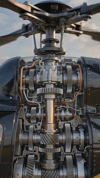 Helicopter rotor, gearbox and transmission spare parts
